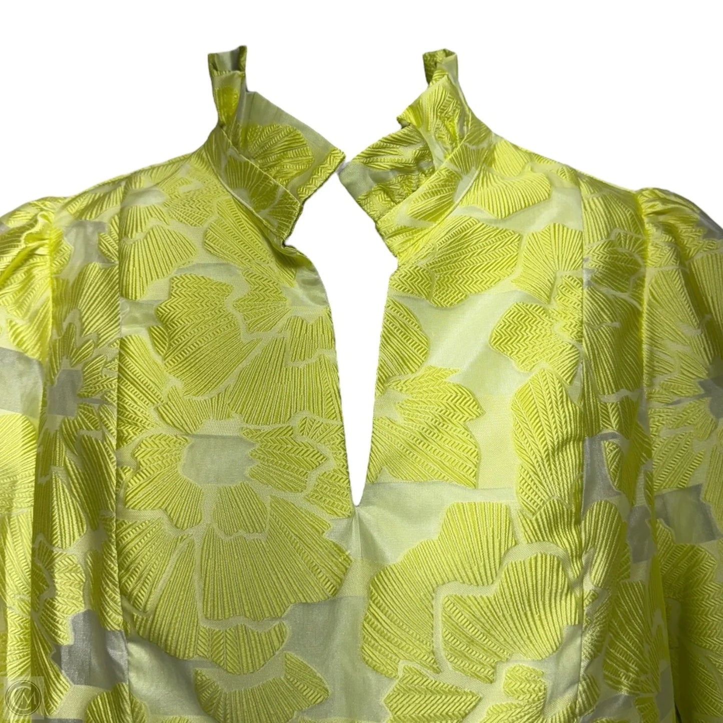 Citron Fil Coupe Palmerston Dress By Tuckernuck In Chartreuse, Size: S