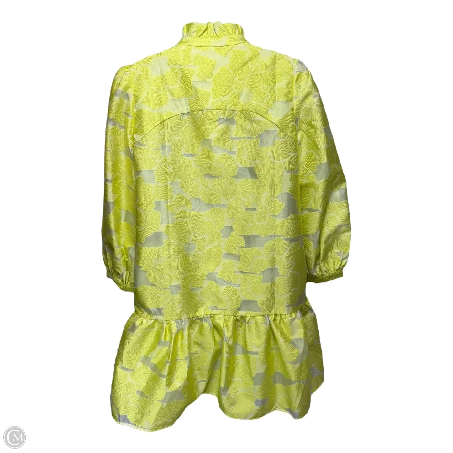 Citron Fil Coupe Palmerston Dress By Tuckernuck In Chartreuse, Size: S