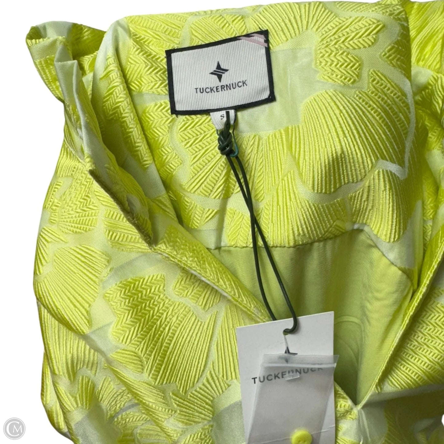 Citron Fil Coupe Palmerston Dress By Tuckernuck In Chartreuse, Size: S