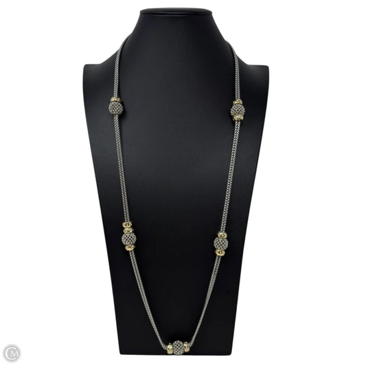 Double Strand Ling Beaded Necklace Layered By Chicos