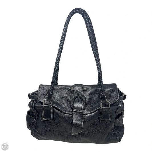 Tahoe Hobo Handbag Leather By Donald Pliner, Size: Large