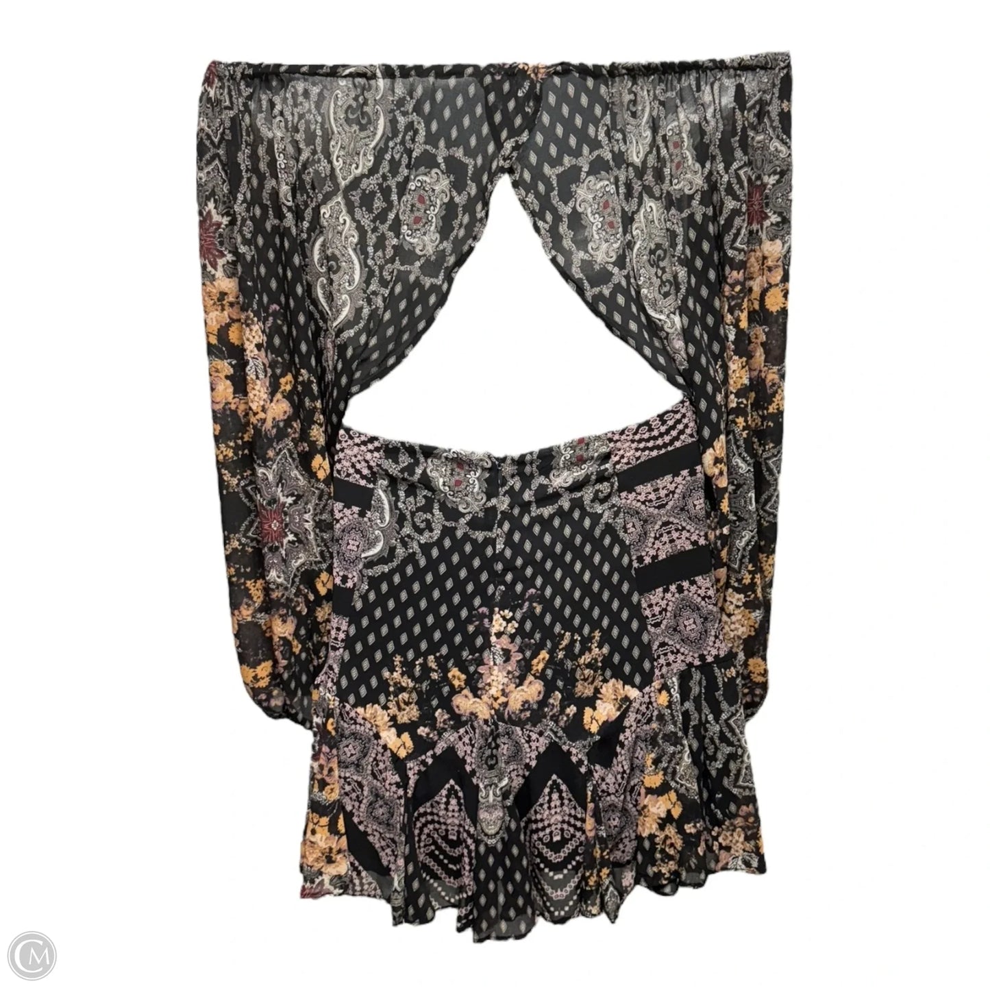 Seven Wonders Mini Dress By Free People In Multi-colored, Size: M