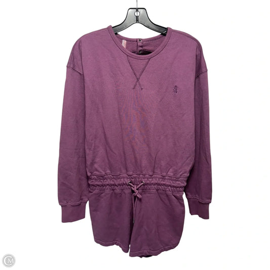 Best Of Romper By Free People Movement In Purple, Size: XS