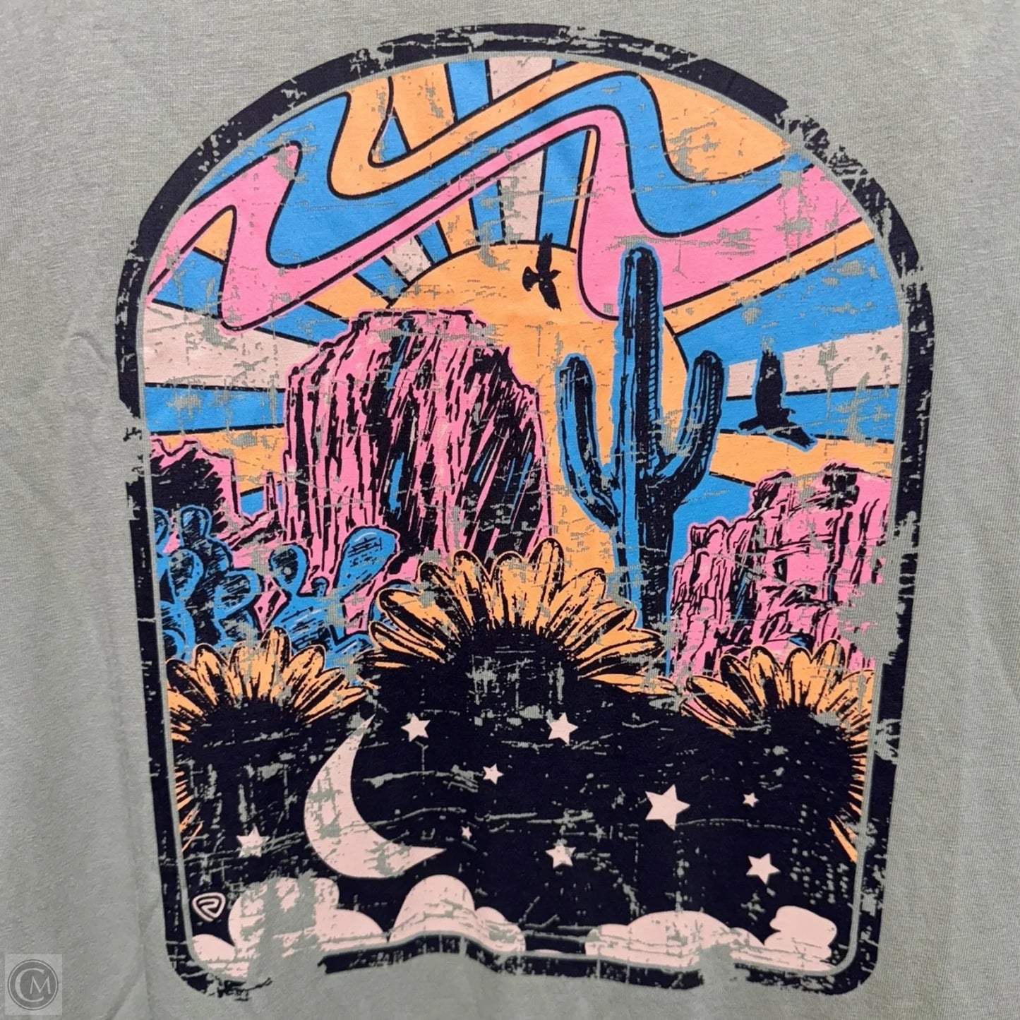 Dress Casual Maxi By Rock & Roll In Green, Size: L