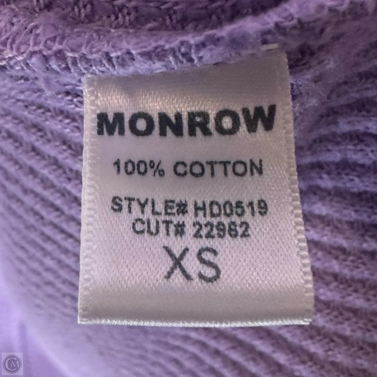 Dress Casual Short By Monrow In Purple, Size: Xs