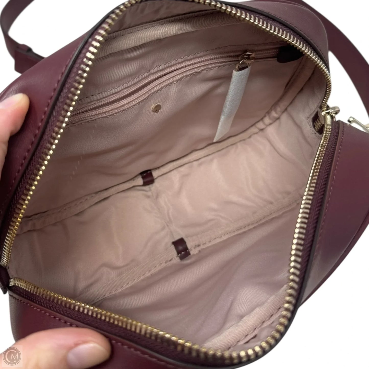 Spade Flower Camera Bag Crossbody Designer By Kate Spade, Size: Medium