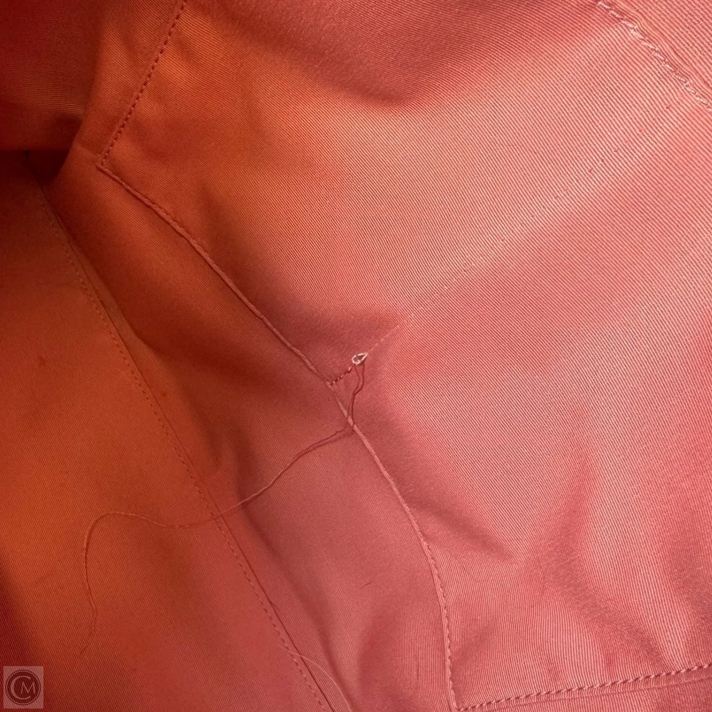 Gallery Plaid Tote Designer By Coach, Size: Large