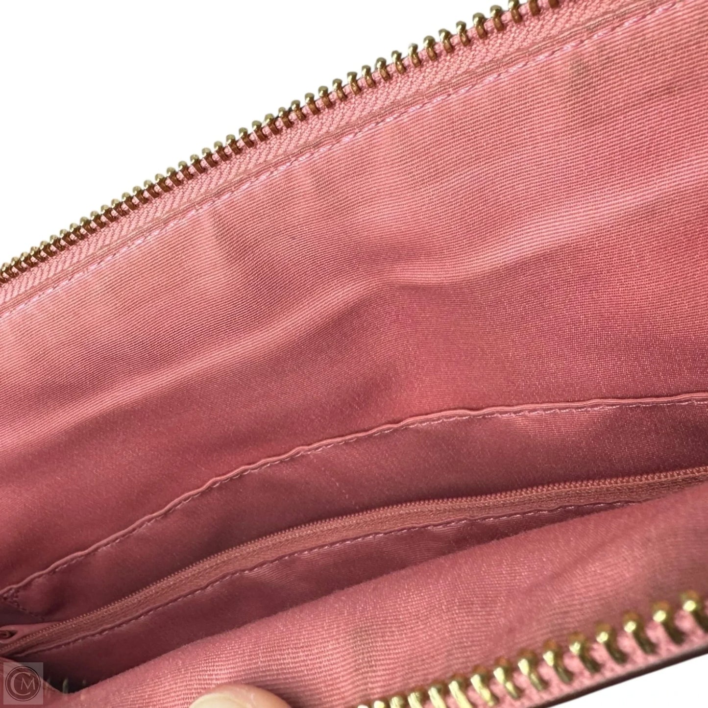 Gallery Plaid Tote Designer By Coach, Size: Large