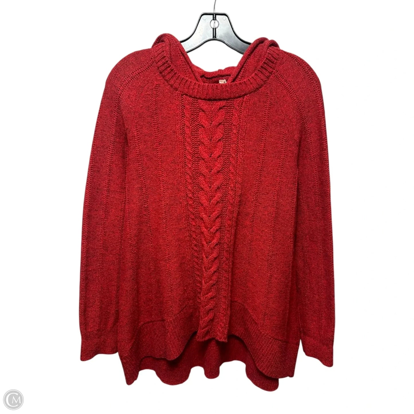 Hooded Sweater By Moth In Red, Size: L