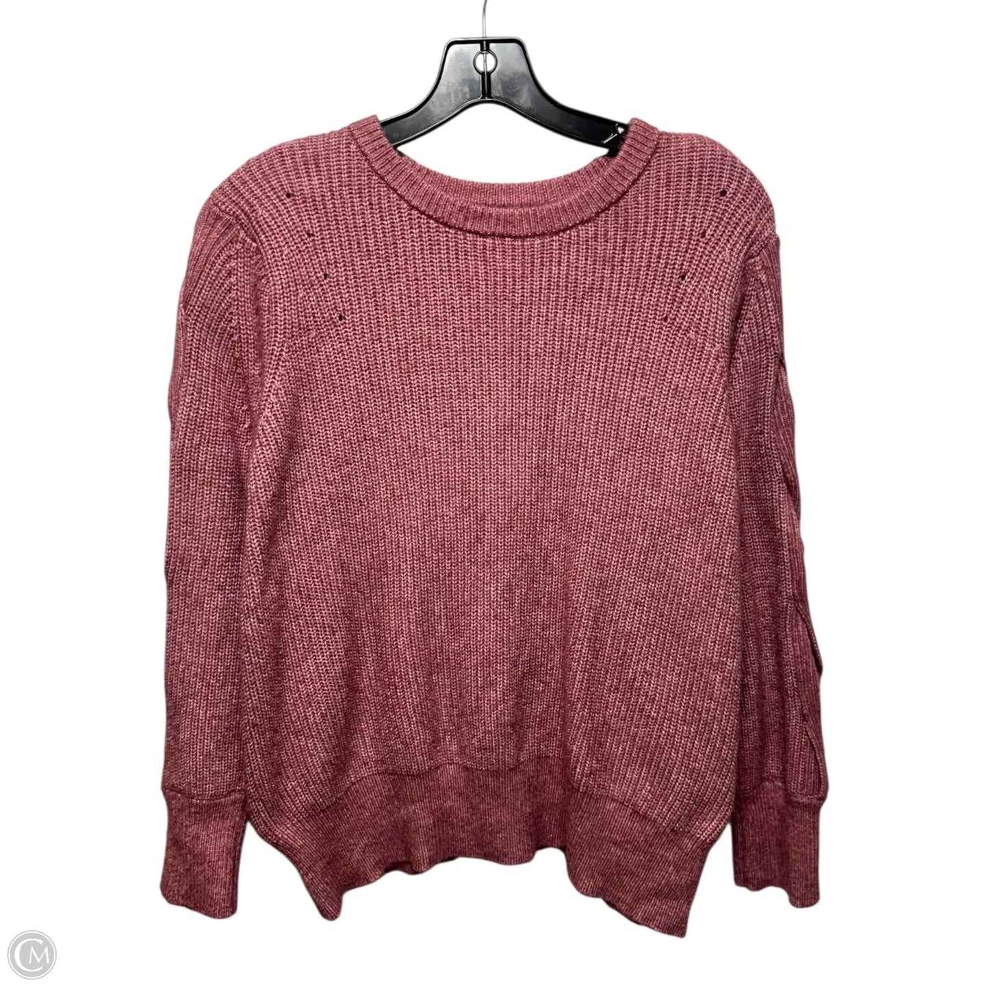 Sweater By Liz Claiborne In Pink, Size: 1x