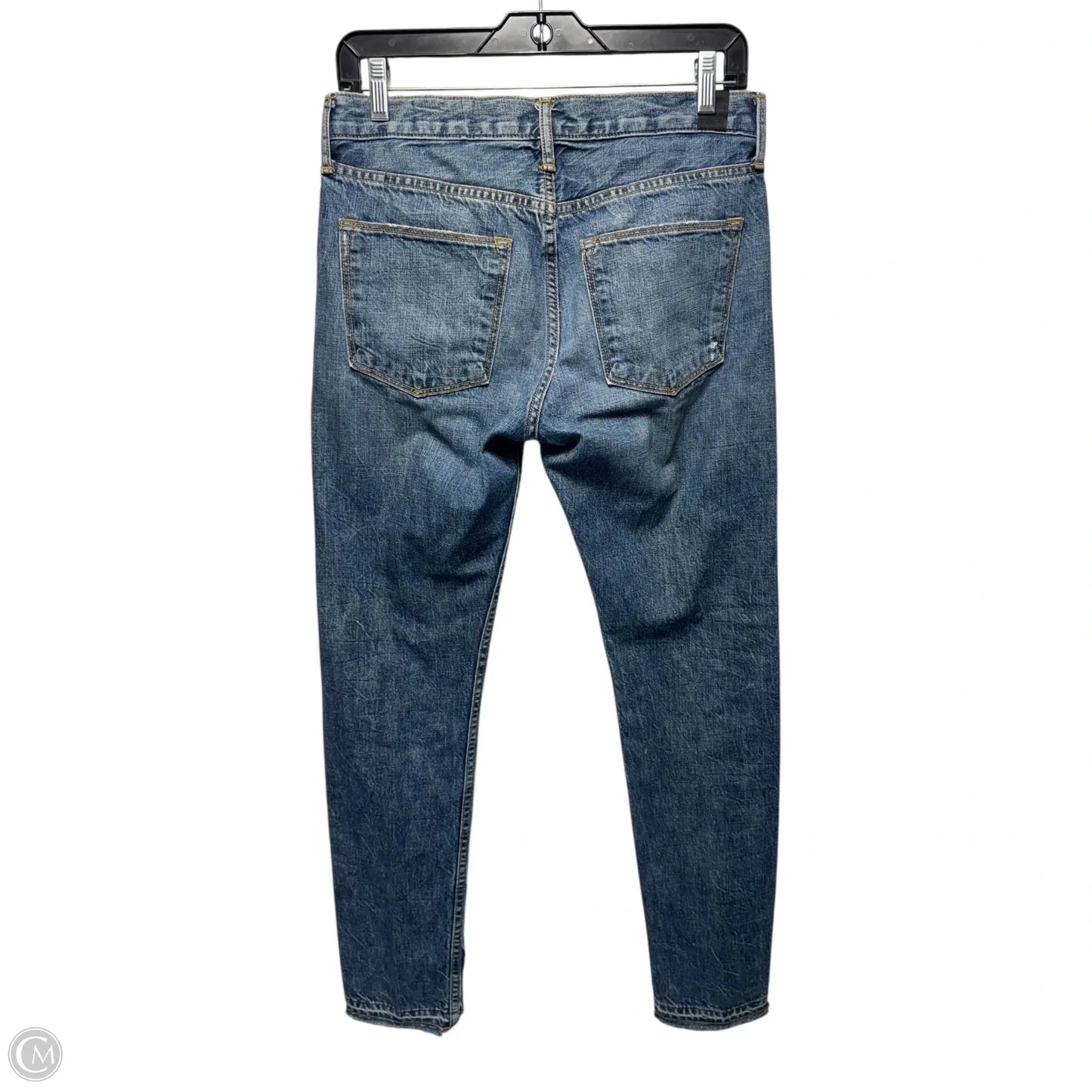 Jeans Skinny By Vince In Blue Denim, Size: 4