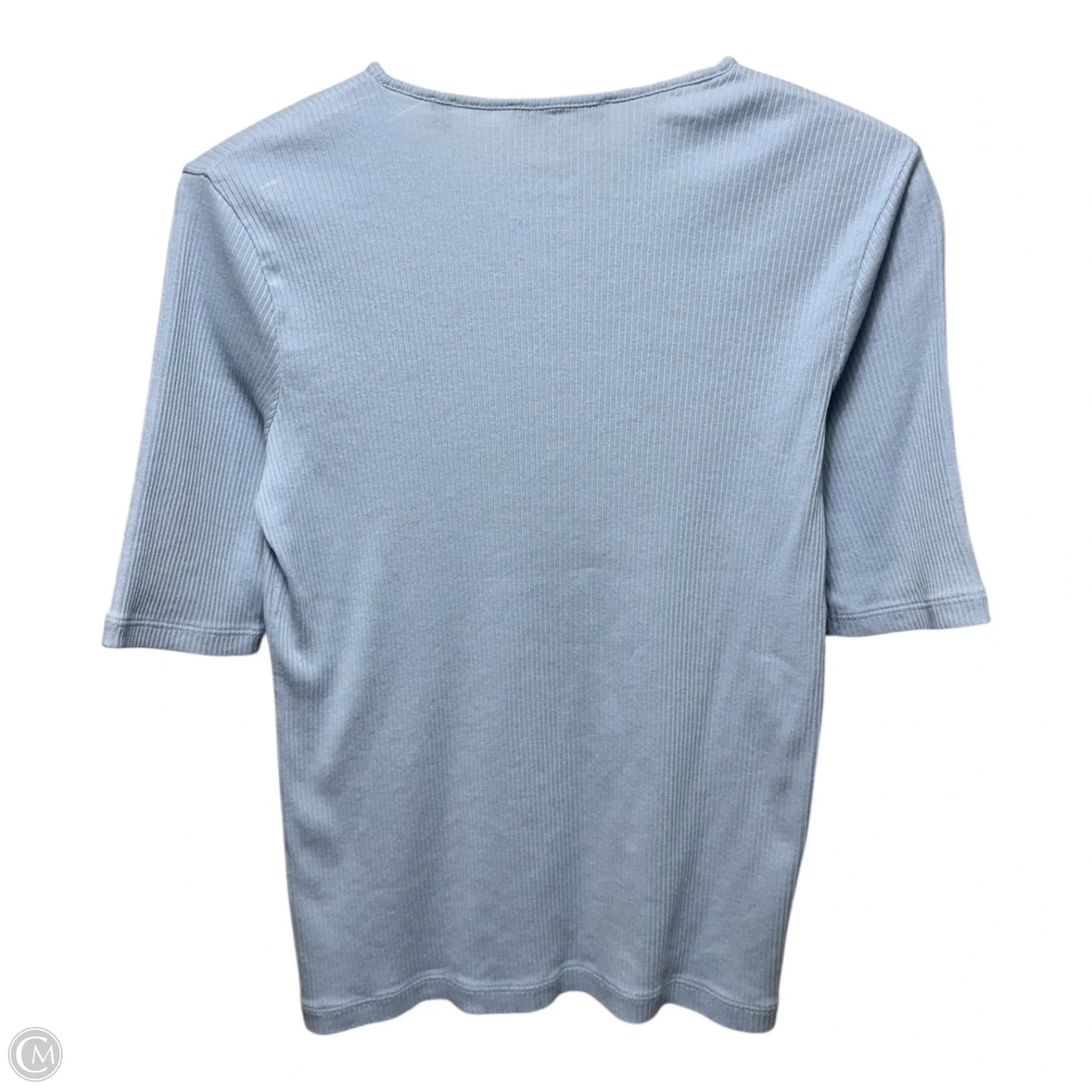 Top Short Sleeve By Vince In Blue, Size: M