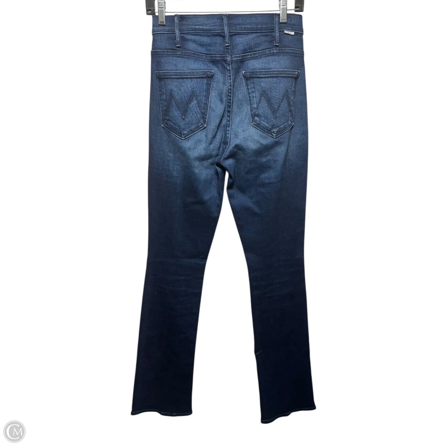 The Hustler Heel Jean By Mother In Blue Denim, Size: 4