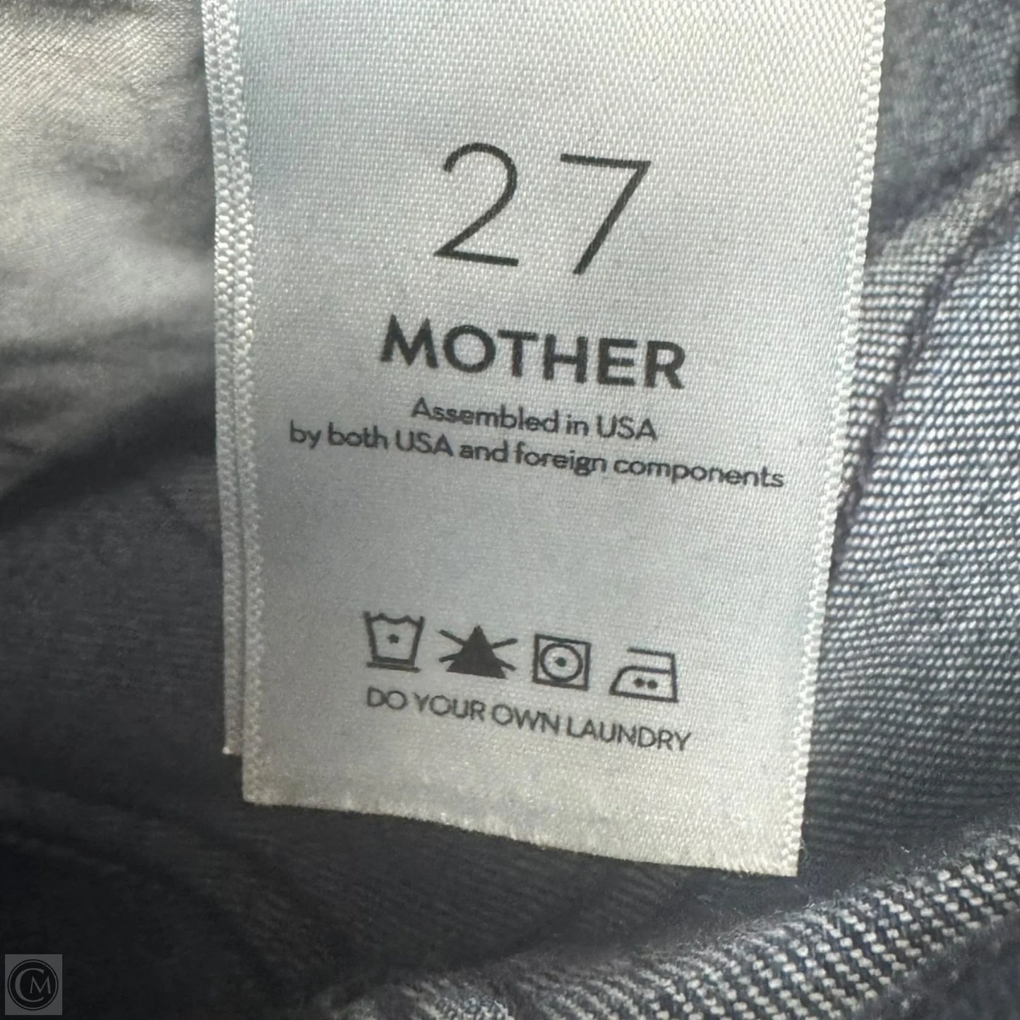 The Hustler Heel Jean By Mother In Blue Denim, Size: 4