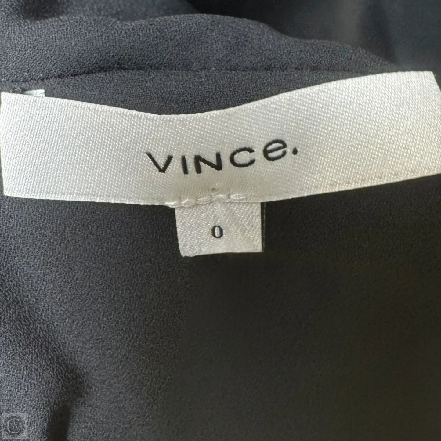 Pleated Twist-Front Sleeveless Midi Dress By Vince In Black, Size: 0