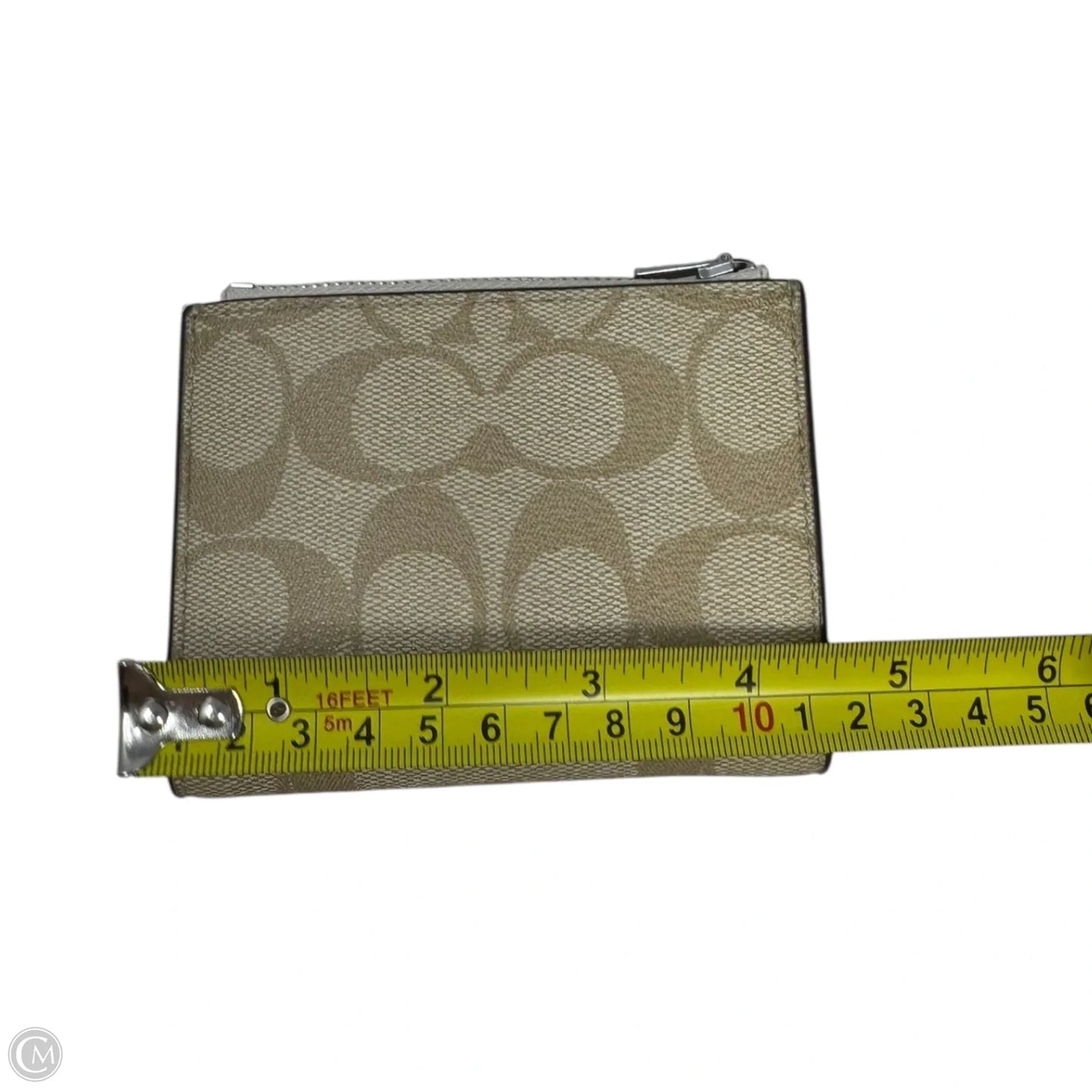 Bifold Snap Wallet Designer By Coach, Size: Small