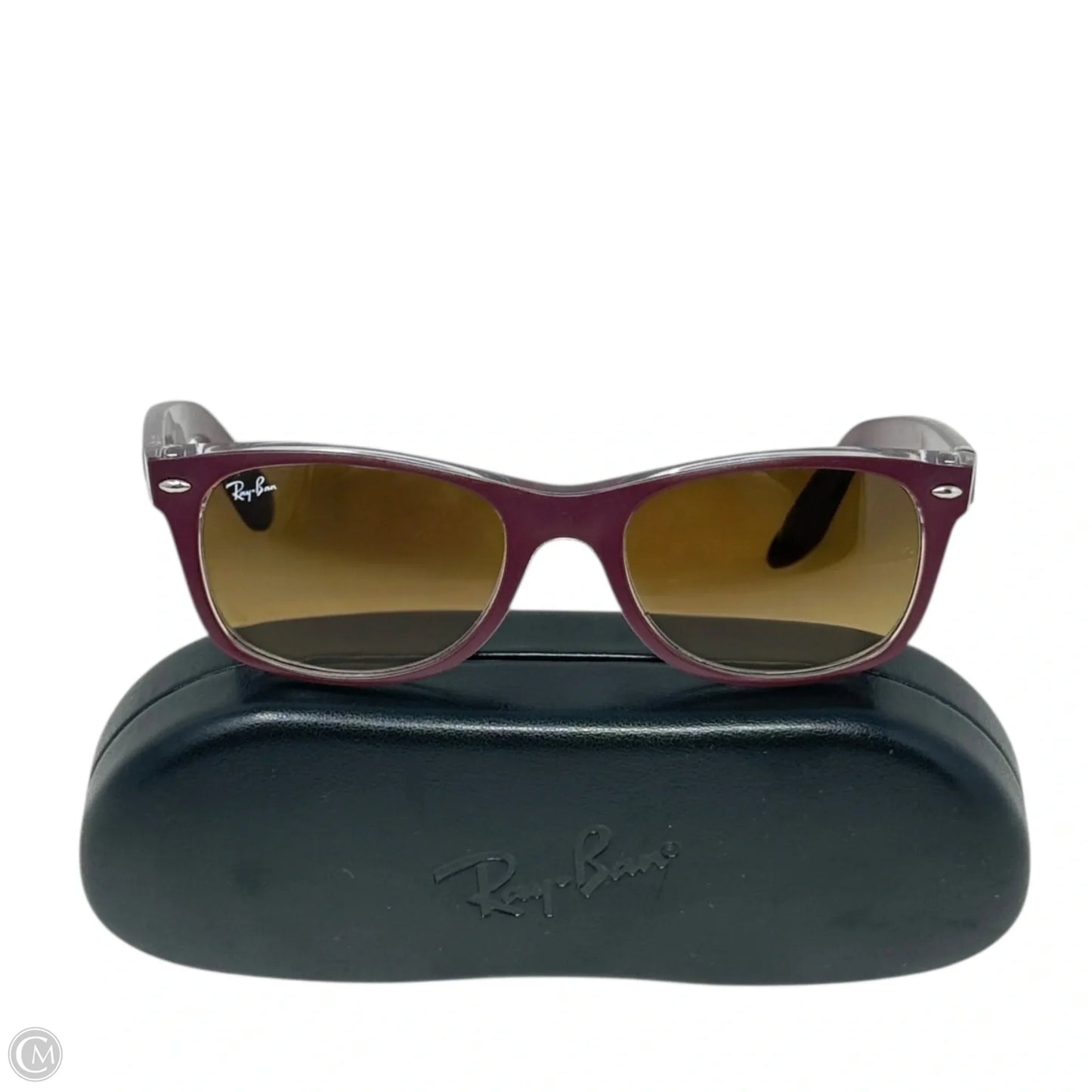 New Wayfarer Classic Sunglasses In Bordeaux Designer By Ray Ban