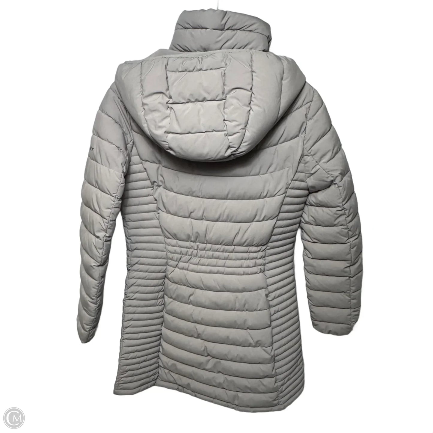Coat Puffer & Quilted By Dkny In Grey, Size: Xs