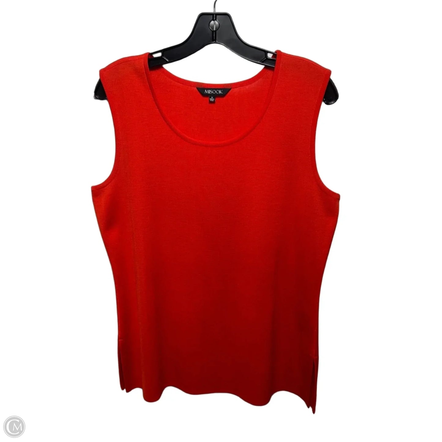 Tank Top By Misook In Orange, Size: M