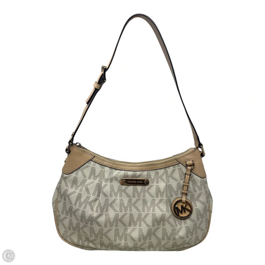 Logo Shoulder Handbag Designer By Michael Kors, Size: Medium