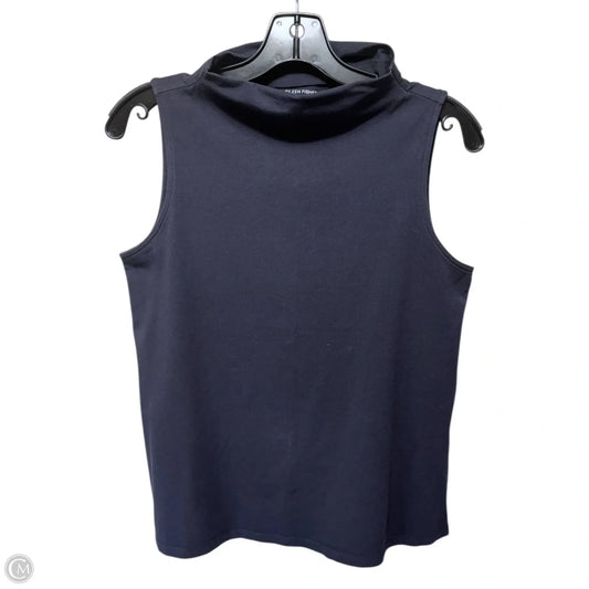 Top Sleeveless By Eileen Fisher In Navy, Size: Xs