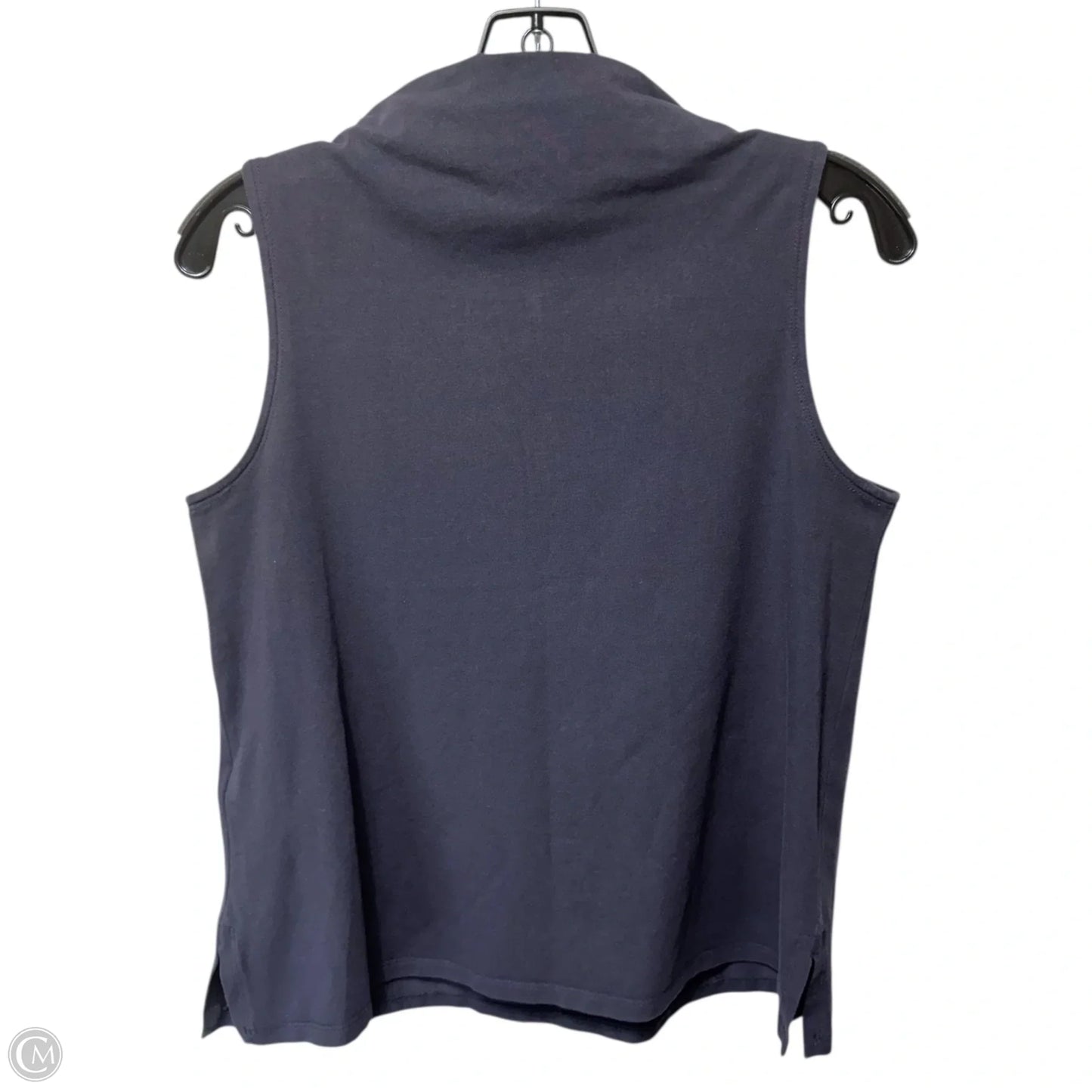 Top Sleeveless By Eileen Fisher In Navy, Size: Xs