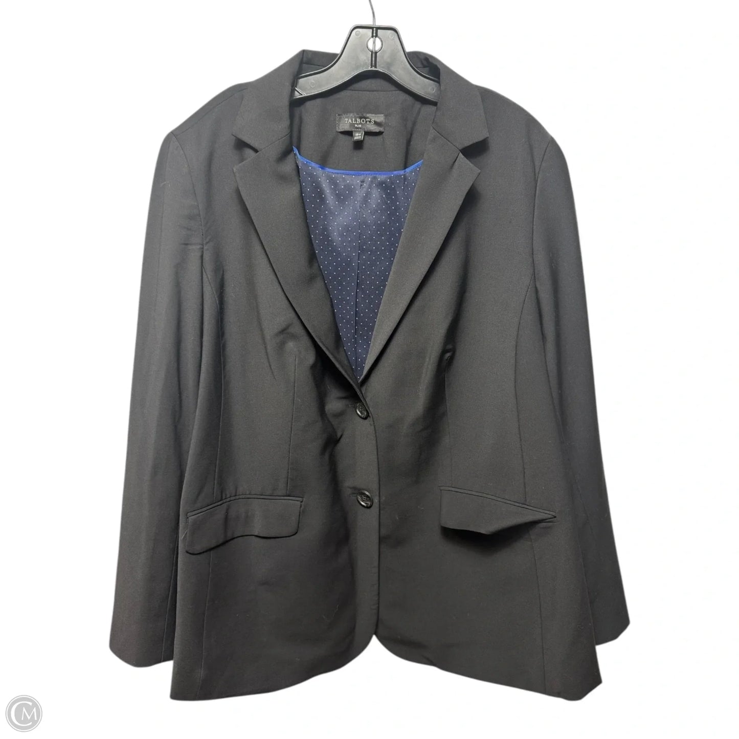 Blazer By Talbots In Black, Size: 18