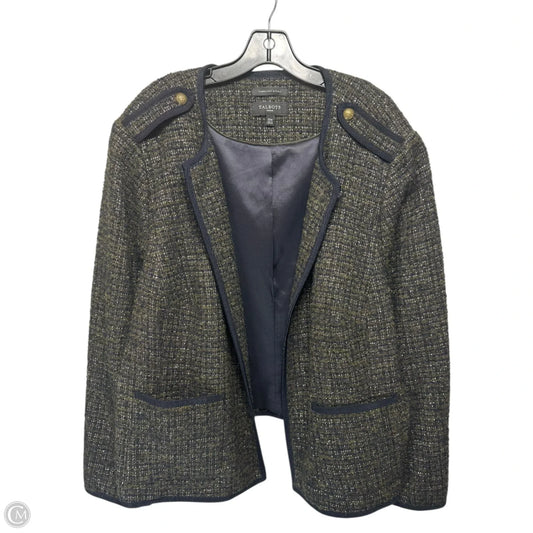 Jacket Other By Talbots In Blue & Green, Size: 22