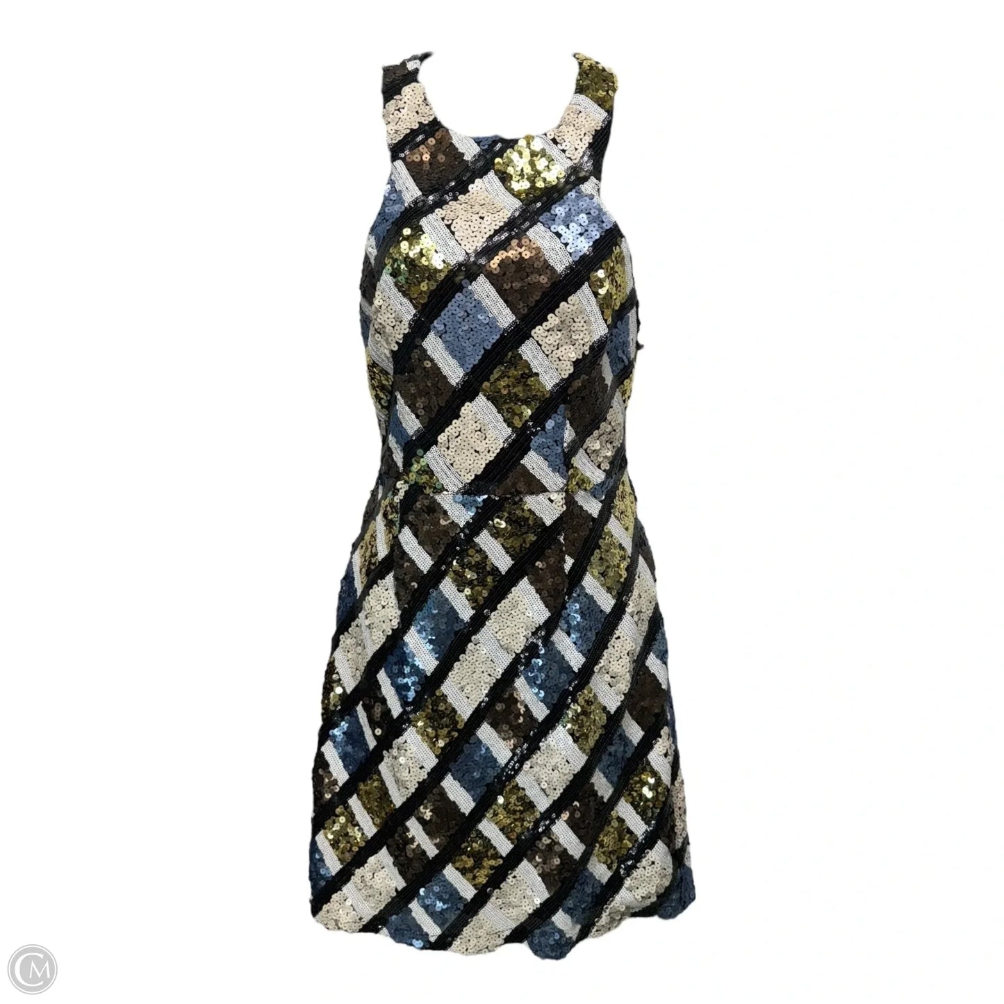 Mixed Sequin Dress Party Short By Chelsea And Violet In Multi-colored, Size: S