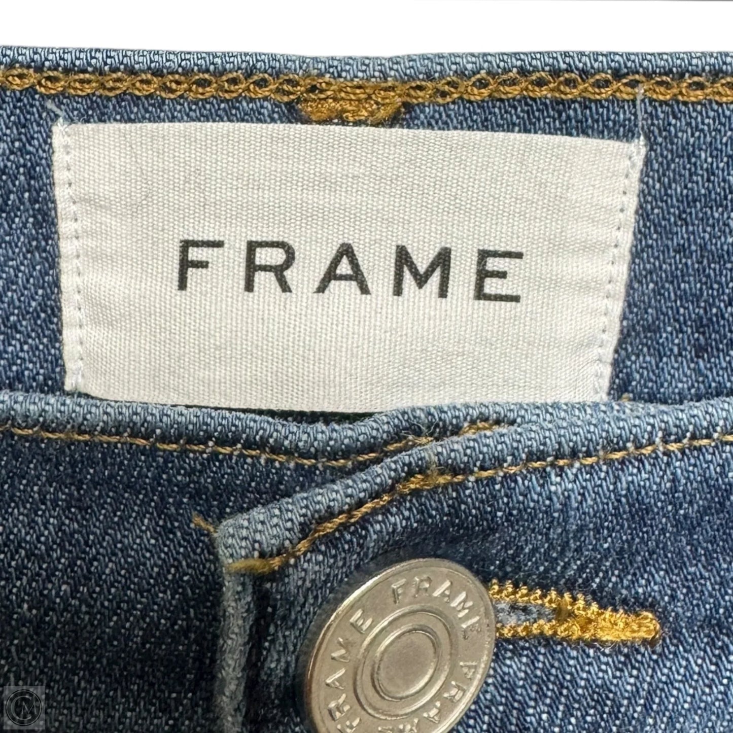 Le High Straight High Rise Jeans by Frame In Bestia Denim, Size: 0/25