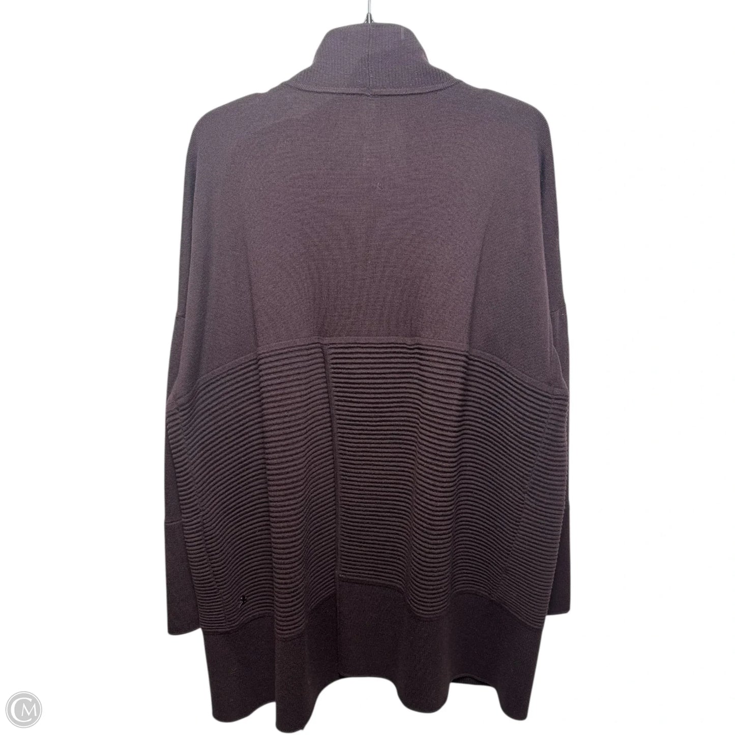 Sit In Lotus Wrap II Merino Wool Cardigan  By Lululemon In Maroon, Size: 12