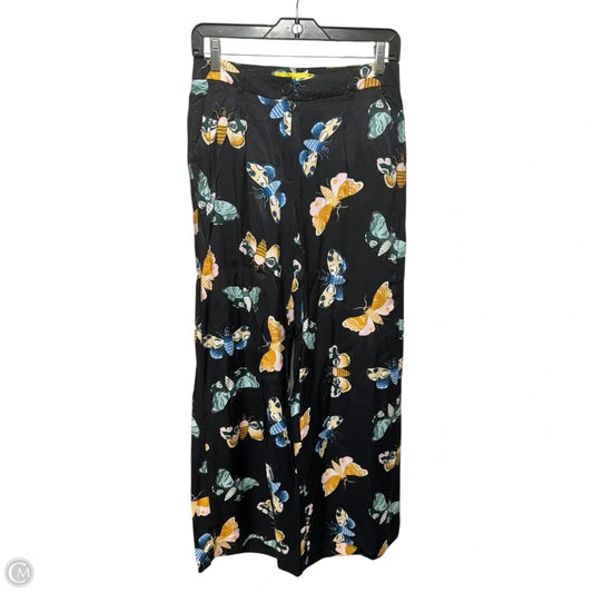 Printed Wide Leg Pants By Sarah Gordon X Maeve In Animal Print, Size: 4