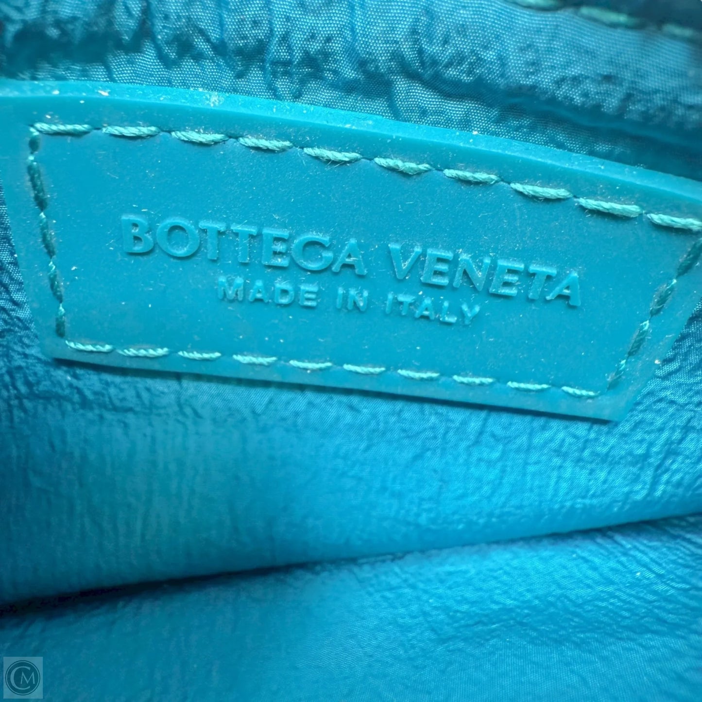 Zipped Card Case In Intrecciato Rubber & Cotton Wallet Luxury Designer By Bottega Veneta, Size: Small