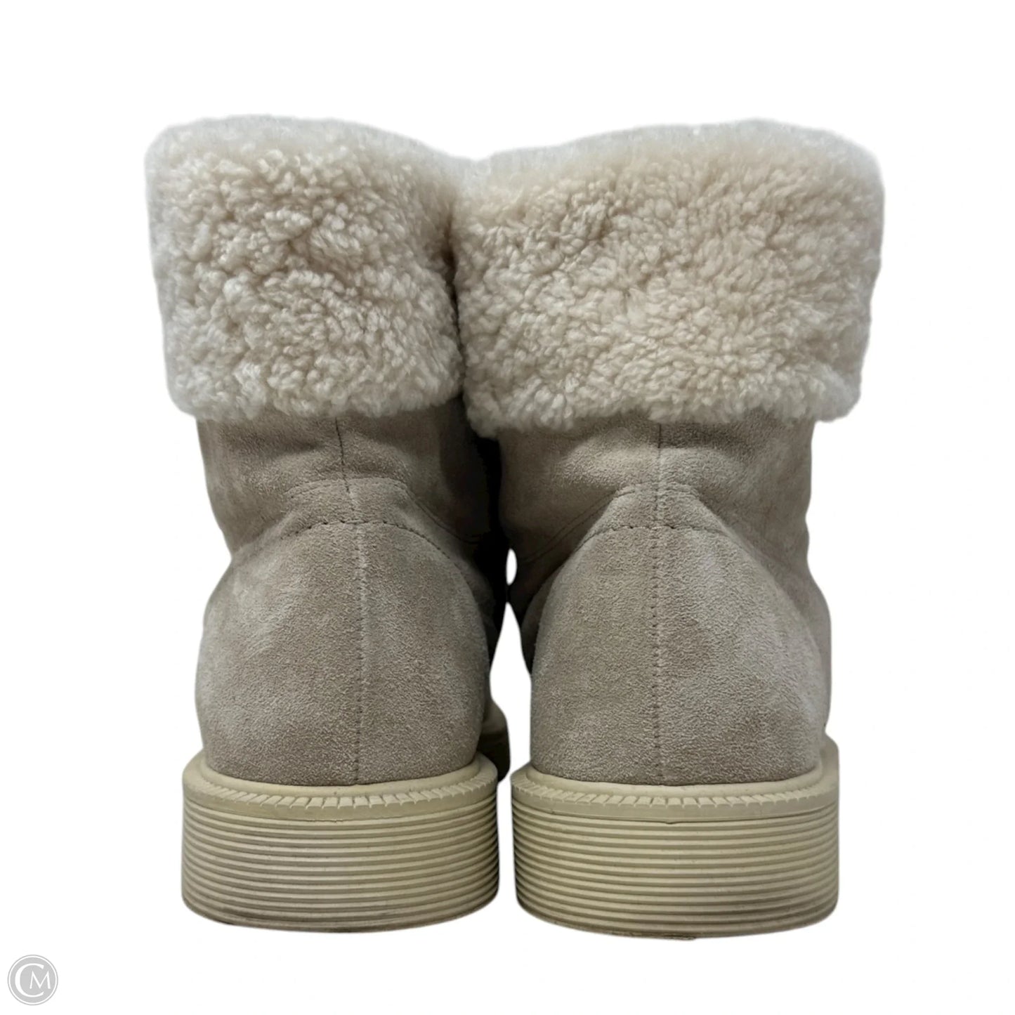 Hayes II Shearling Hiker Boots By Vince In Grey, Size: 6.5