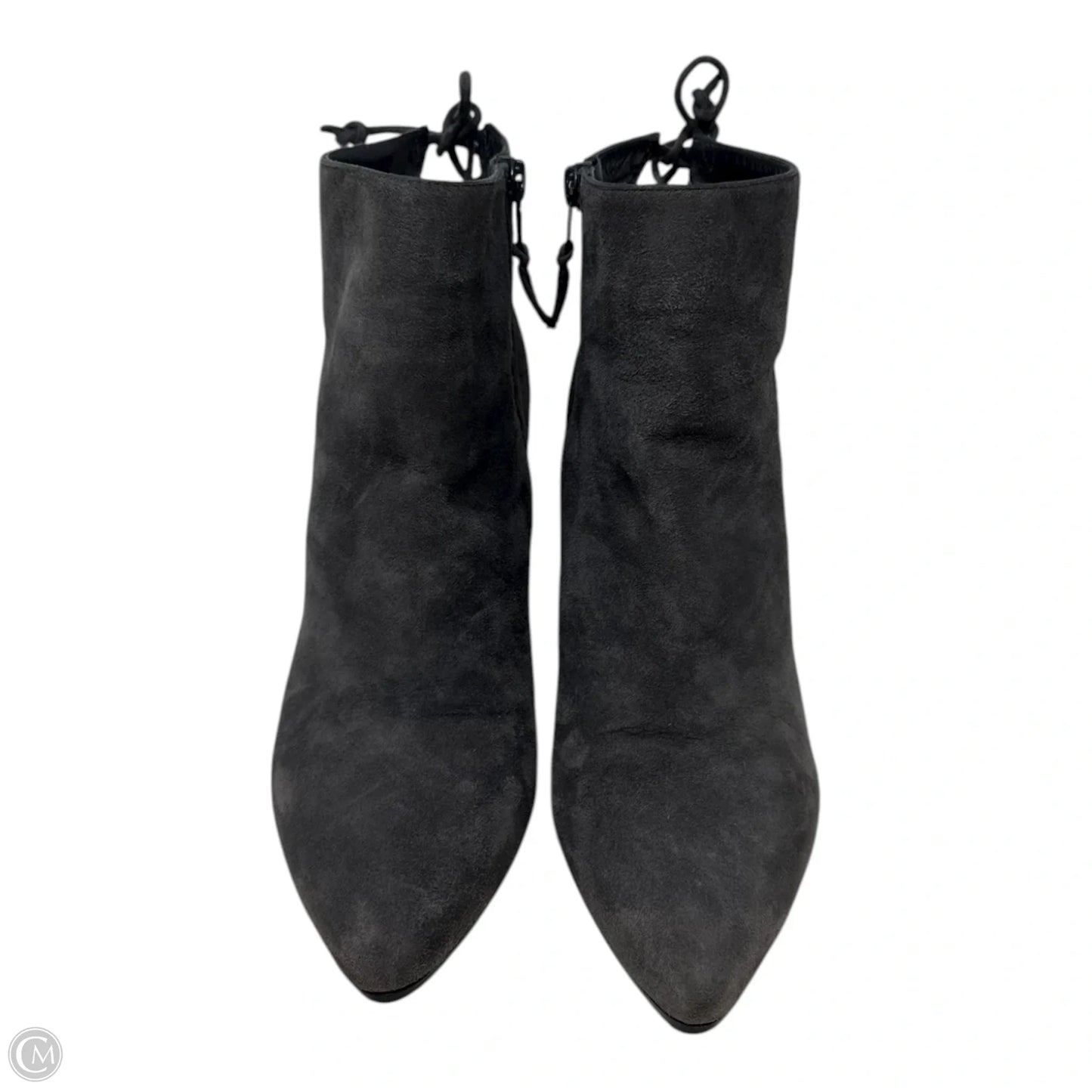 Grandiose Ankle Boots Designer By Stuart Weitzman In Grey, Size: 8