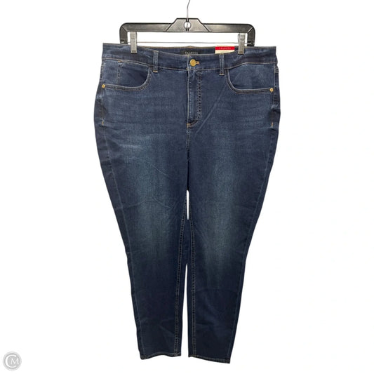 Jeans Jeggings By Talbots In Blue Denim, Size: 16