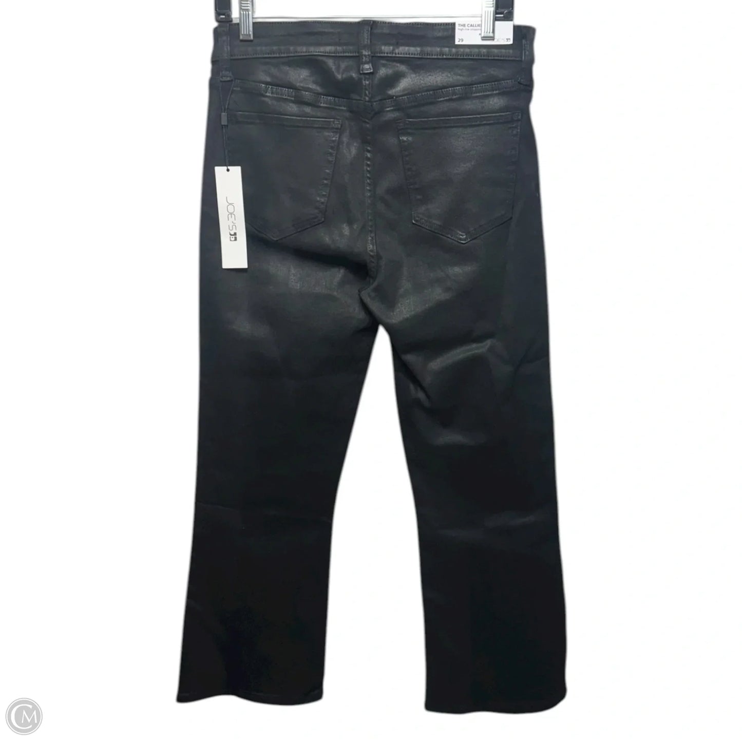 The Callie High Rise Cropped Boot Jeans By Joes Jeans In Black Denim, Size: 8/29