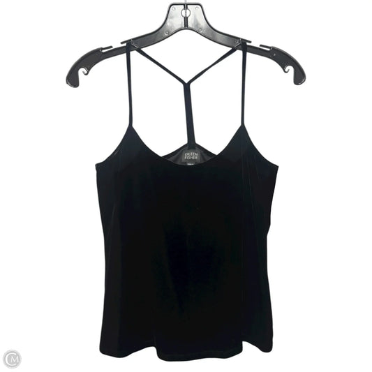 Velvet Cami Top Sleeveless By Eileen Fisher In Black, Size: Xs