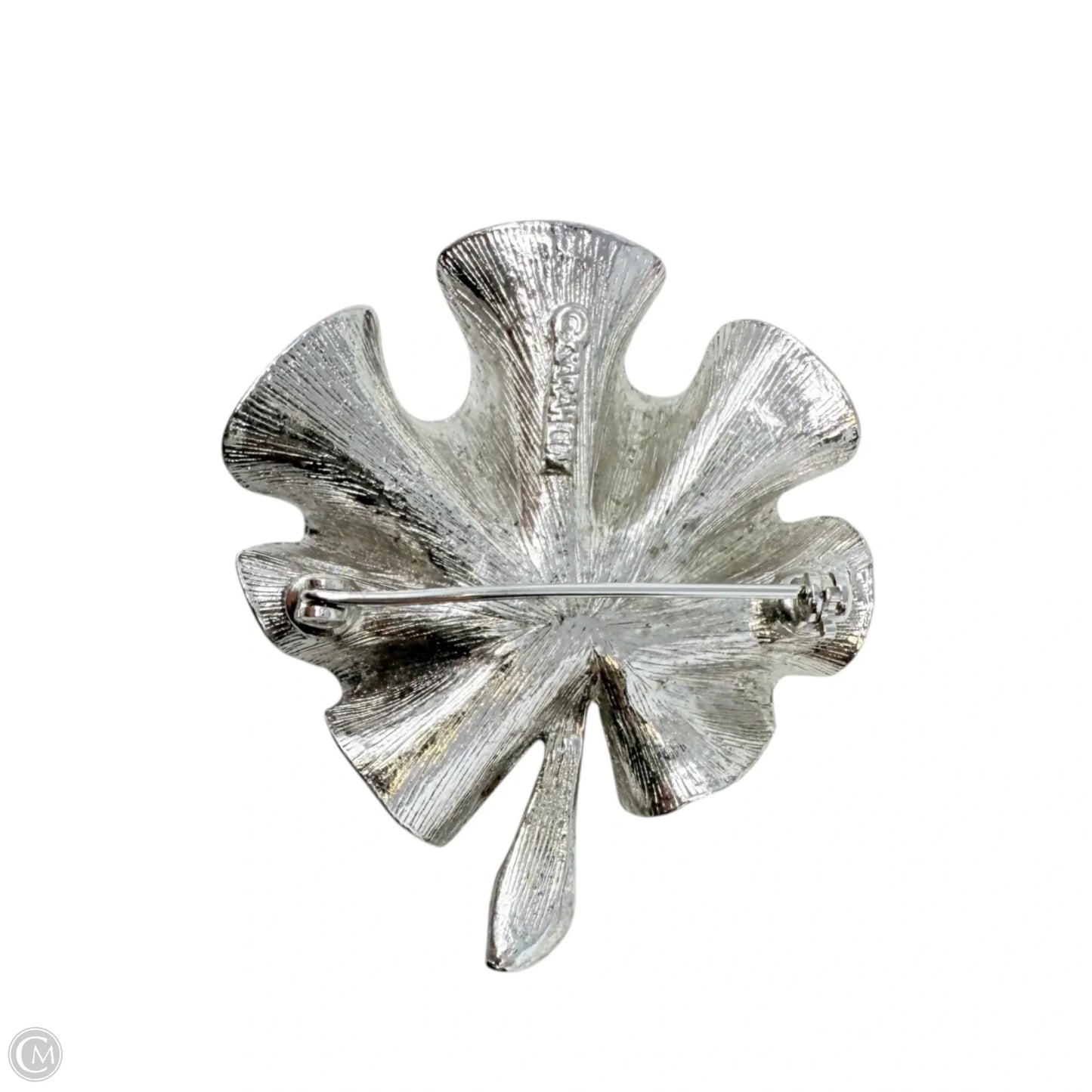 Curly Fan Leaf Pin By Sarah Coventry