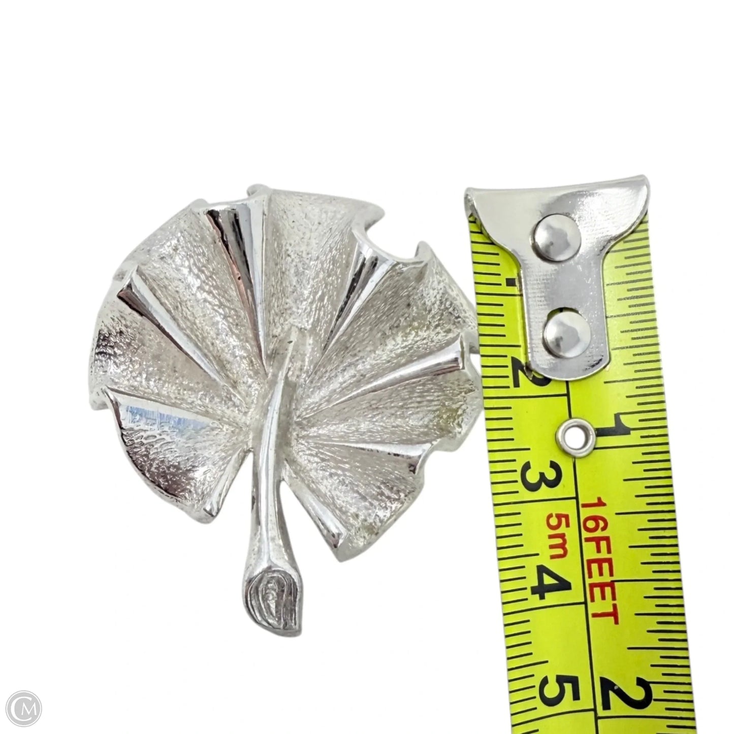 Curly Fan Leaf Pin By Sarah Coventry