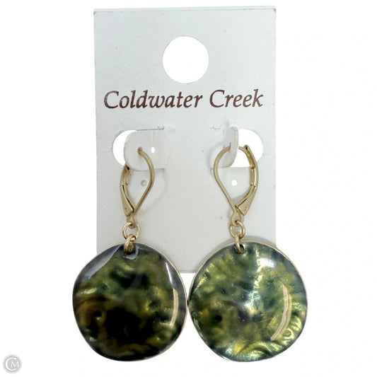 Enamel Swirl Earrings Dangle/drop By Coldwater Creek