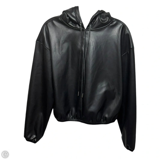 Sweatshirt Hoodie By Fabletics In Black, Size: Xs