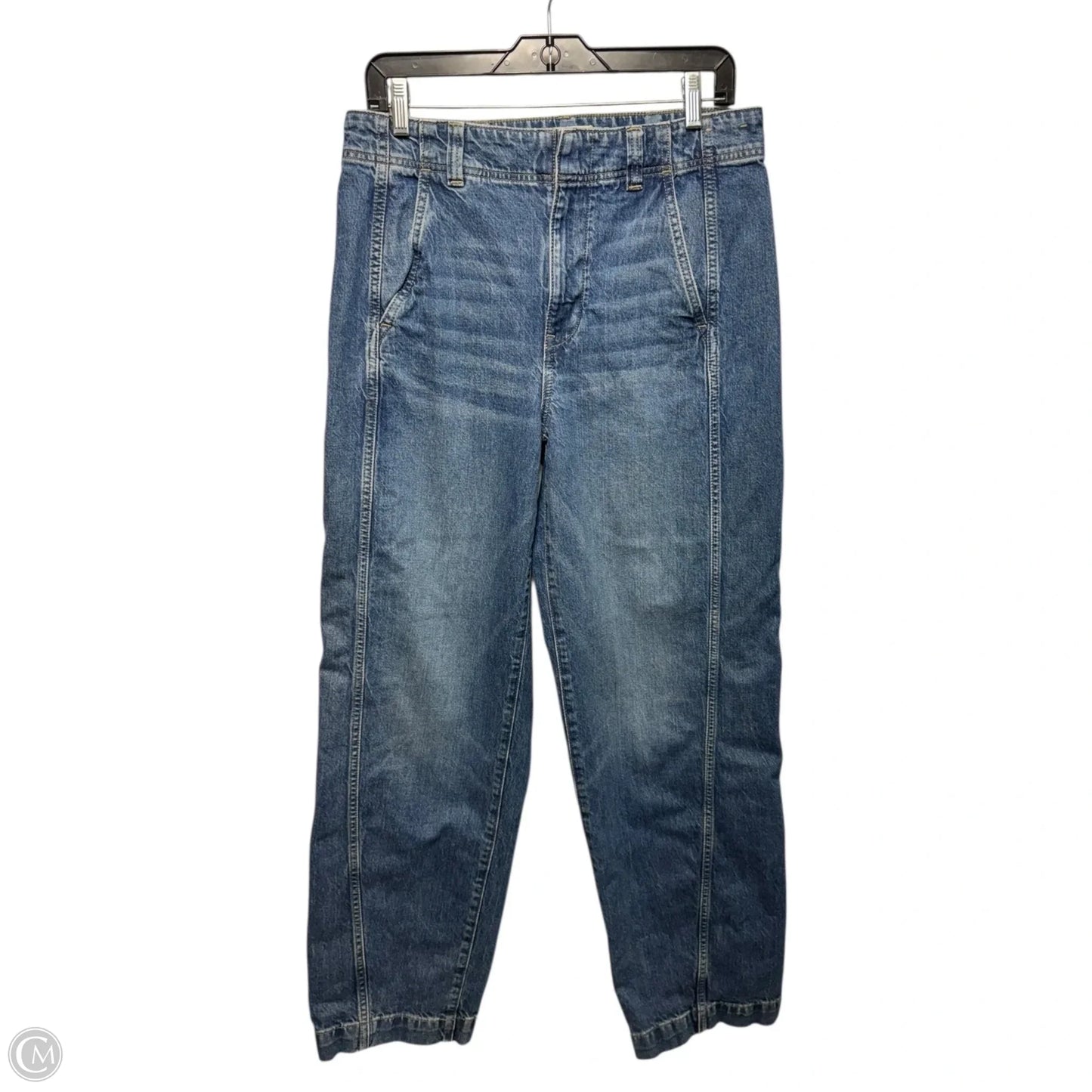 Jeans Wide Leg By Madewell In Blue Denim, Size: 8