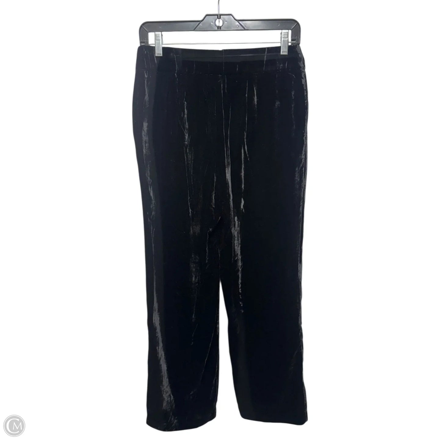 Velvet Pants Lounge By Talbots In Black, Size: 2