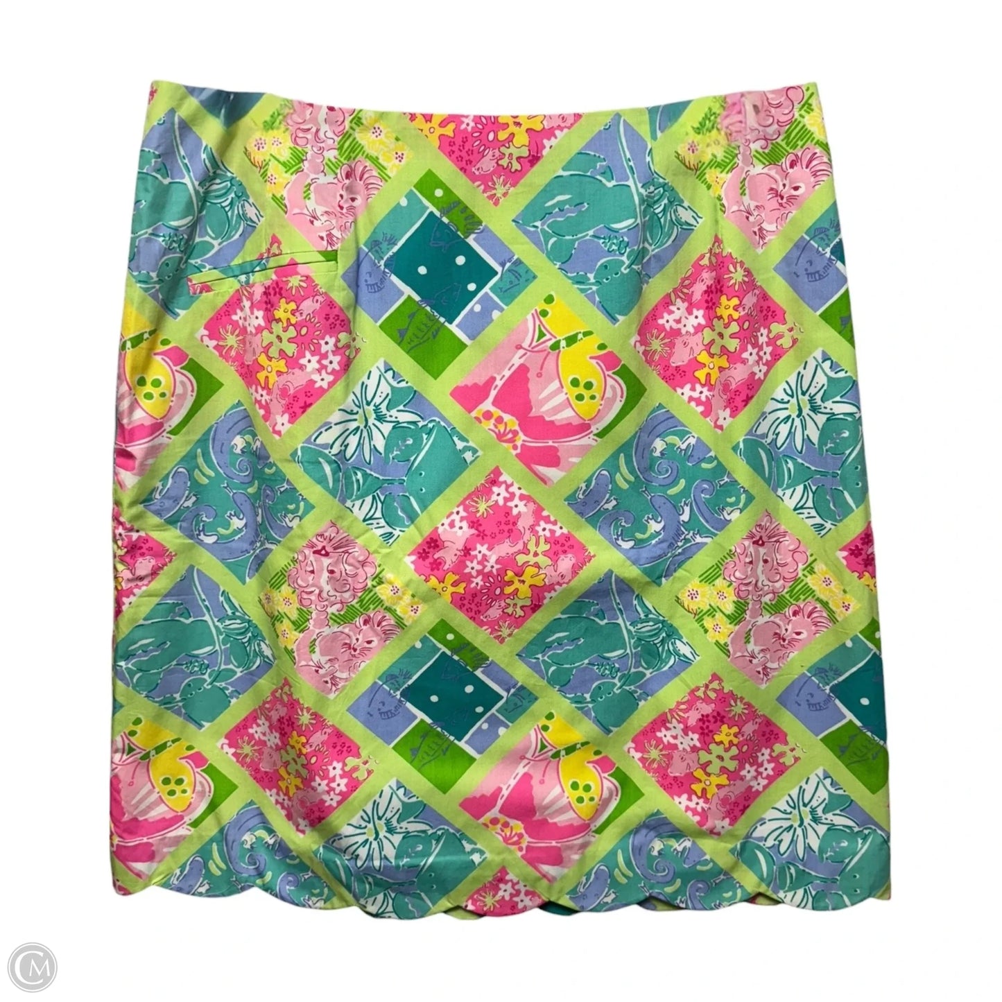Skirt Designer By Lilly Pulitzer In Multi-colored, Size: 14