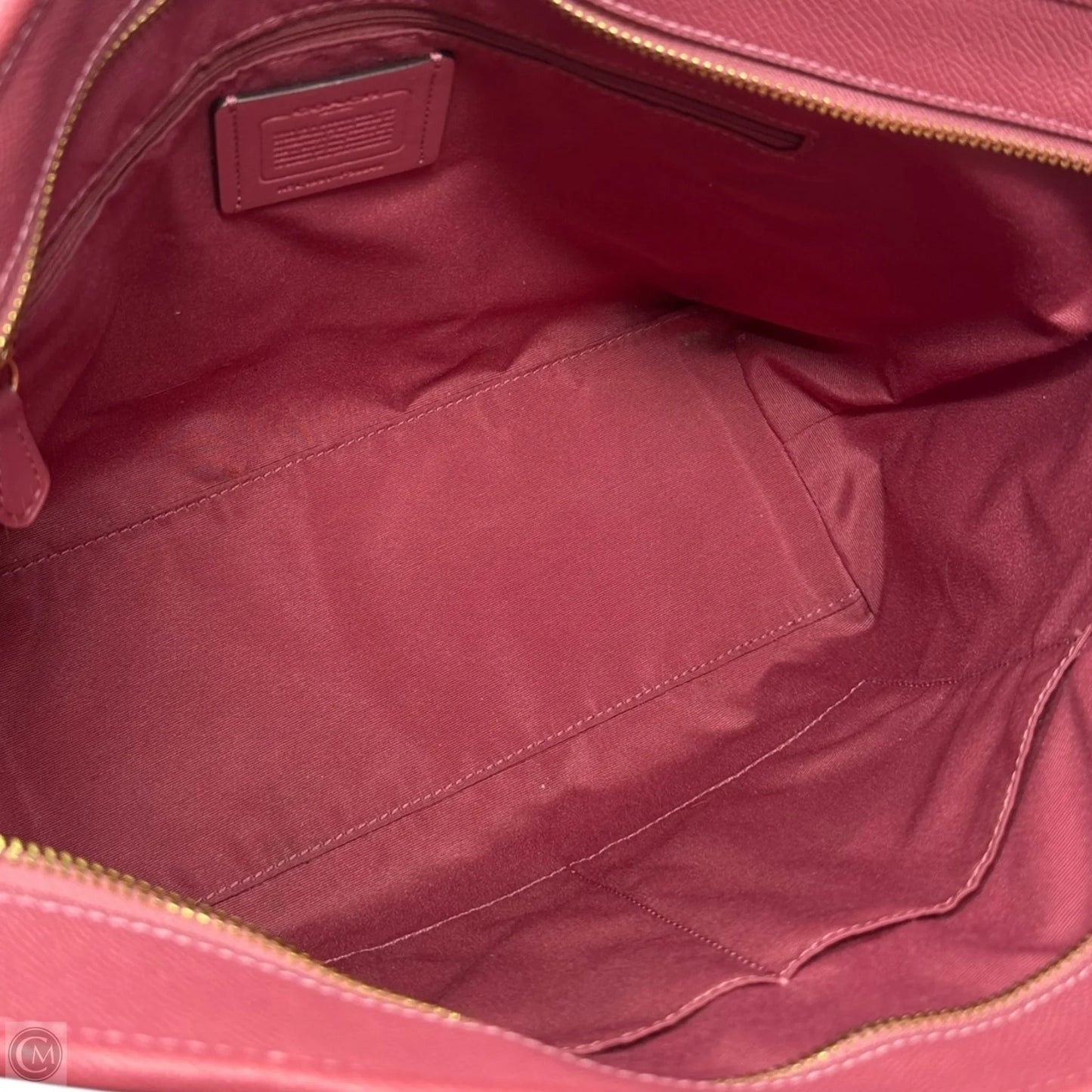 City Zip Tote Designer By Coach, Size: Medium