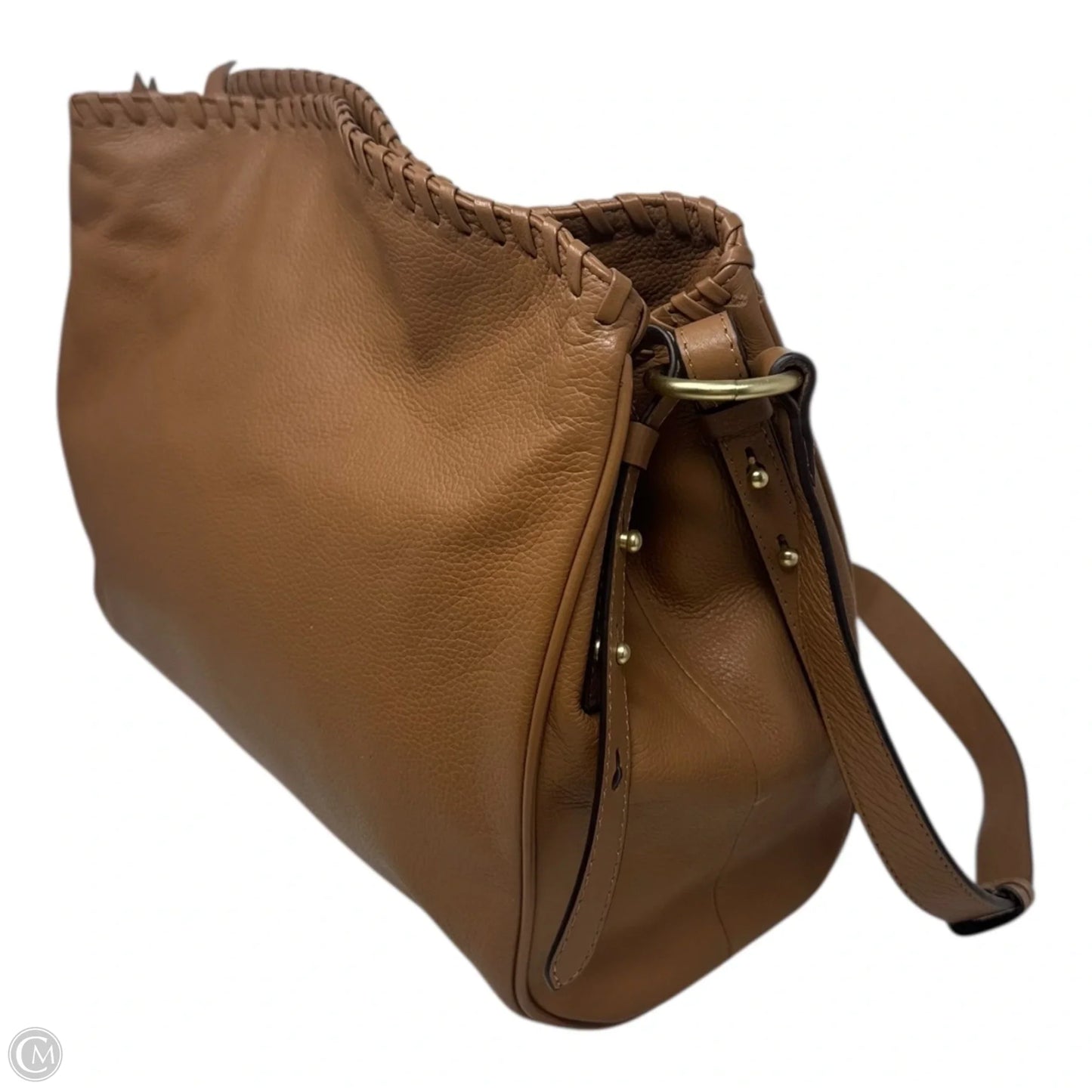 Evelyn Handbag Leather By Lodis, Size: Medium