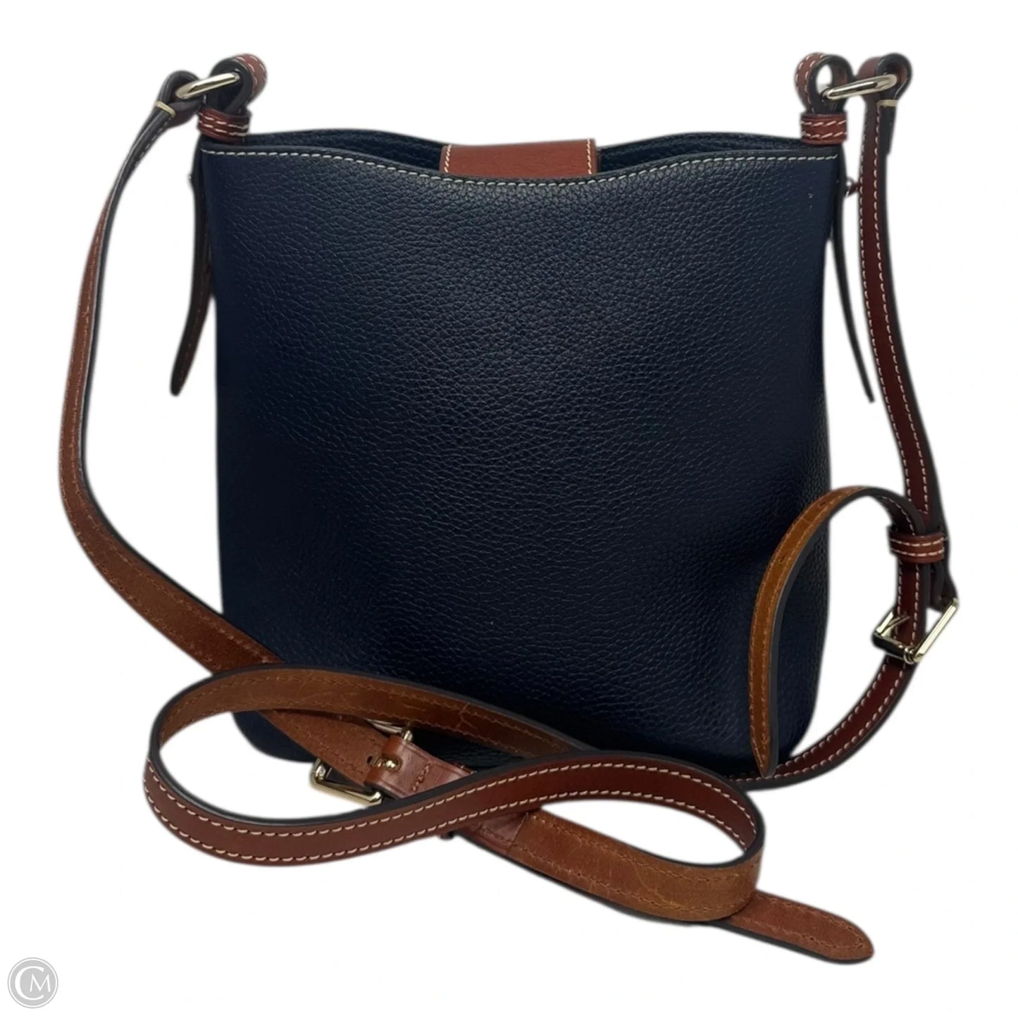 Pebbled Leather Crossbody Designer By Dooney And Bourke, Size: Medium