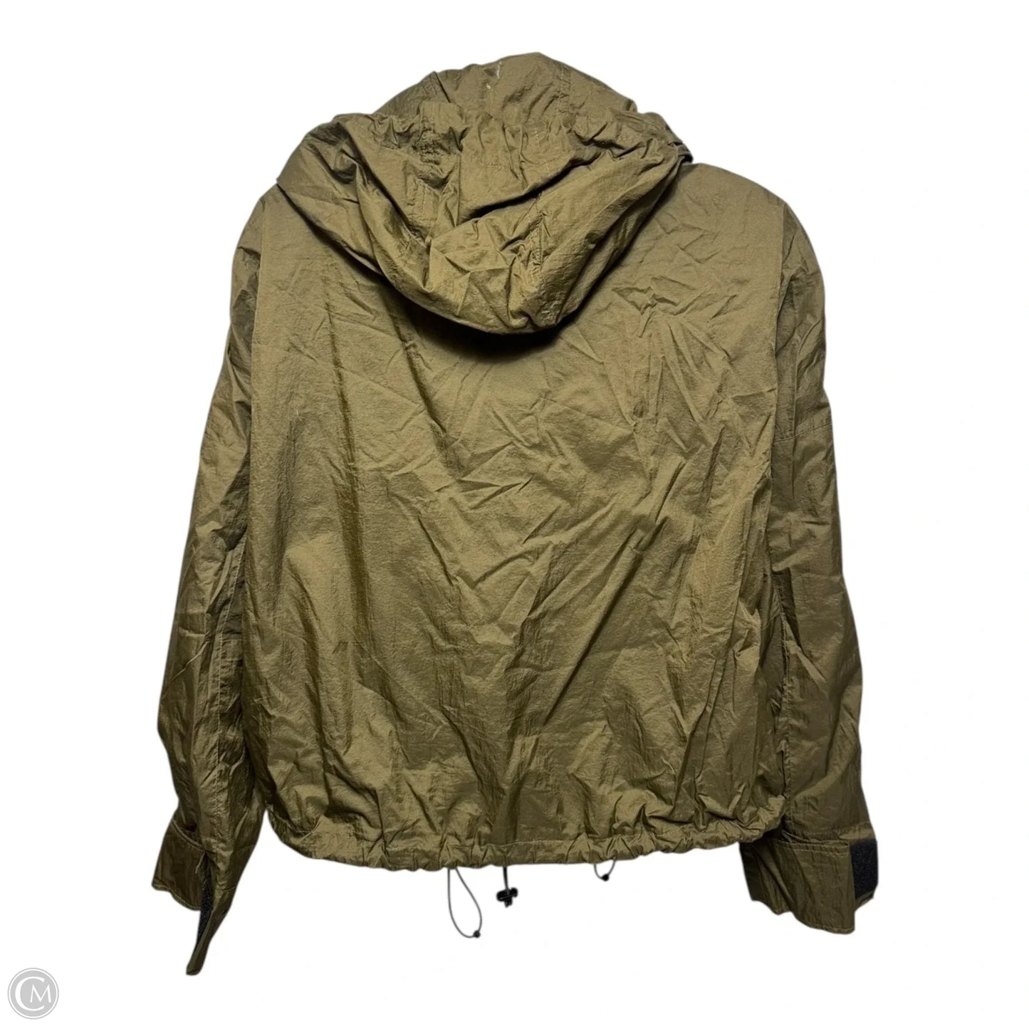 Jacket Windbreaker By Zara In Green, Size: Xs
