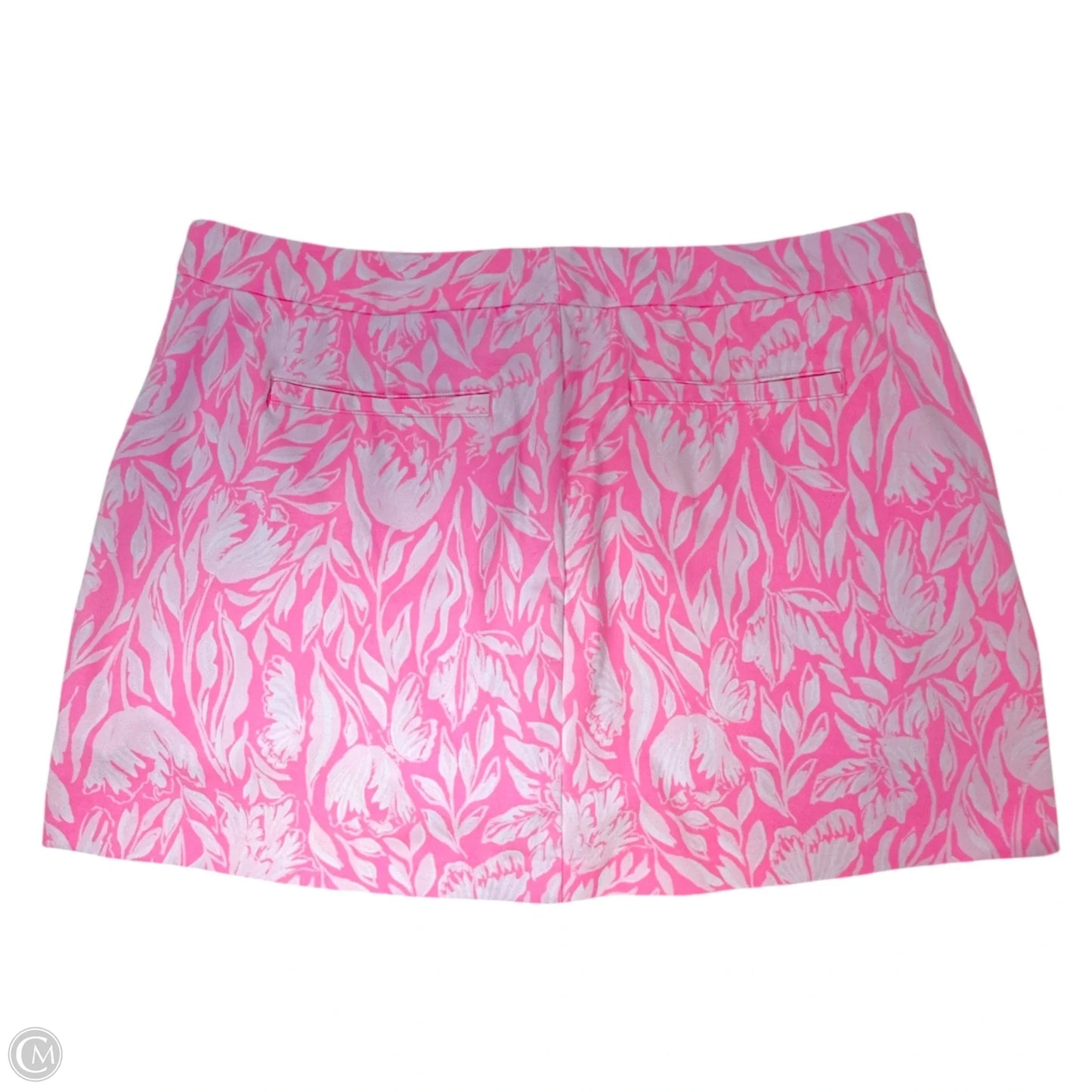 Colette Knit Skort Designer By Lilly Pulitzer In Tulip to Tango Rousseau Pink, Size: 14